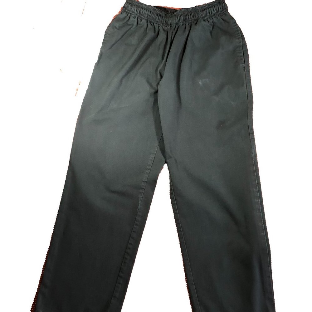 Chef Uniforms Ladies Pants Black Size Small